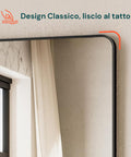 Spiegel mit MDF-Ablage 40x30 cm – Modernes Wanddesign