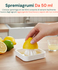 4-in-1-Küchenset für Lebensmittel, Weiß