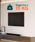 Wandhalterung für LED-/LCD-/Plasma-TV von 13” bis 32” Schwarz – Max. Traglast 15 kg