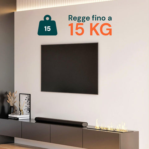 Wandhalterung für LED-/LCD-/Plasma-TV von 13” bis 32” Schwarz – Max. Traglast 15 kg