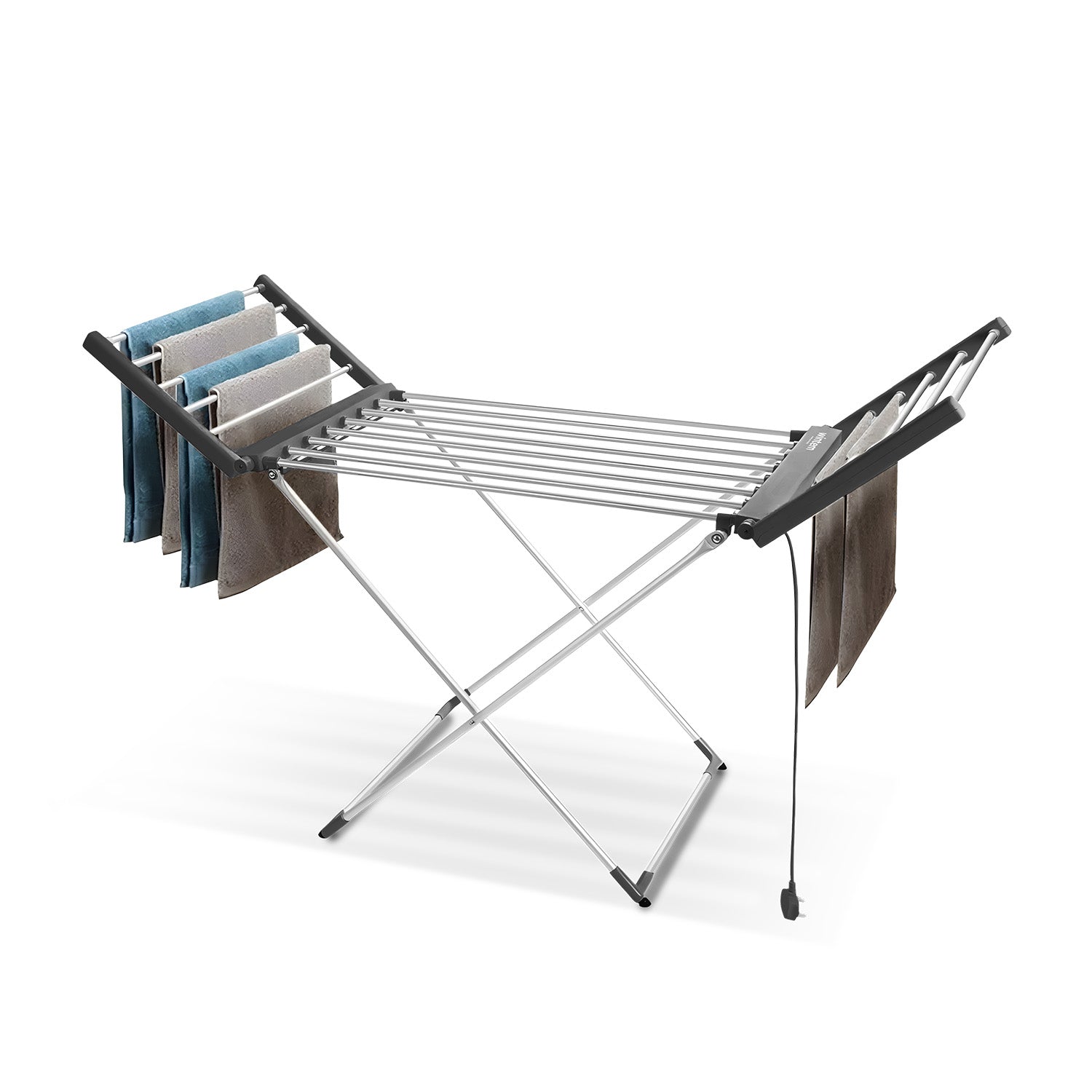 Elektrischer Wäscheständer Magic Dry XL – 18 Stangen und Aluminiumstruktur