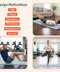 Rutschfeste Yoga- und Pilatesmatte – TPE mit Tragegurt