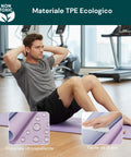 Rutschfeste Yoga- und Pilatesmatte – TPE mit Tragegurt