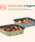 Antihaftende AirFry-Backform ohne PFOA für Heißluftfritteuse und Backofen
