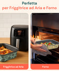 Antihaftende AirFry-Backform ohne PFOA für Heißluftfritteuse und Backofen