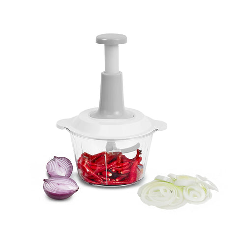 Tragbarer Quttin-Gemüsezerkleinerer 18x1 x22 cm, ideal für Fleisch und Gemüse
