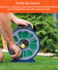 Mahuka ausziehbarer Gartenschlauch 15 m mit Spritzpistole, 7 Einstellungen und Spender