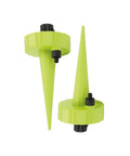Grüne Geräte aus UV-beständigem PP mit Regelventil für einen Durchfluss von 0 bis 50 ml/Stunde, ideal für jede Jahreszeit