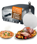 Professioneller elektrischer Pizzaofen mit Pizzaschieber, 2200 W