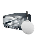 Professioneller elektrischer Pizzaofen mit Pizzaschieber, 2200 W