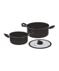 bild-1-accademia-mugnano-set-2-aluminiumtöpfe-mit-glasdeckel-2024cm-schwarz-ean-8010111052258