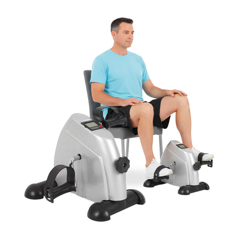 Mini-Heimtrainer mit einstellbarem Widerstand und LCD-Display