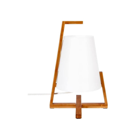 Gong-Lampe aus Bambus 32cm