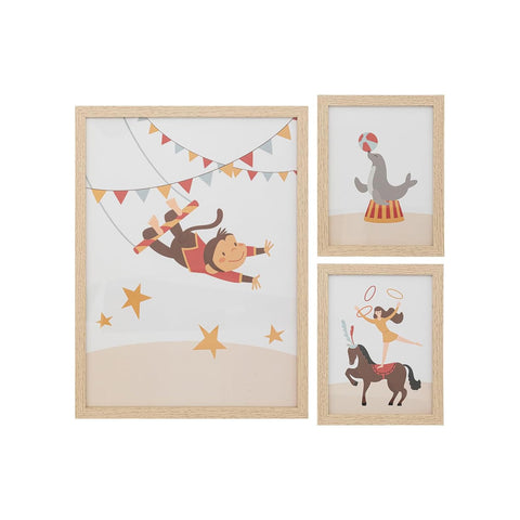 Bild-1-atmosphera-for-kids-set-3-Holz-Bilderrahmen-Zirkus-für-Kinder-EAN-3560232657504