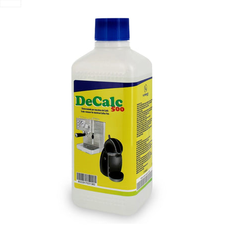 Entkalker und Kalklöser für Kaffeemaschinen – 250ml, 500ml oder 6 Beutel
