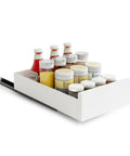 avilia home ausziehbarer platzsparender Organizer Mehrzweckbehälter mit Gleitschiene weiß EAN 8052879011832
