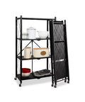 avilia home klappbares mobiles Regal mit 4 Ebenen und feststellbaren Schwenkrädern EAN 8052879010484