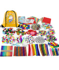 Avilia Kreativset für Kinder 4 12 Jahre mit Einhornrucksack und 100 Teilen EAN 8056819053623