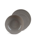 Avilia 18-teiliges Tafelservice aus robustem Taubenporzellan mit modernem, elegantem und raffiniertem Design EAN-8056897152942