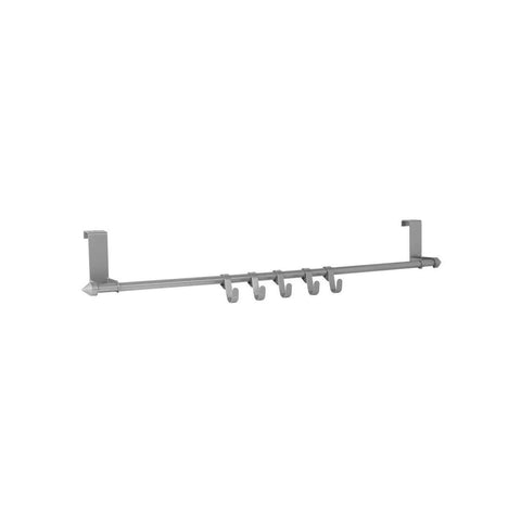 Türgarderobe mit 5 verstellbaren Haken 57cm