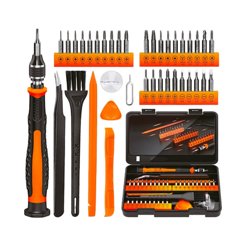 38-in-1-Präzisionswerkzeugset für die Elektronikreparatur - aus S2-Stahl mit 30 austauschbaren magnetischen Bits