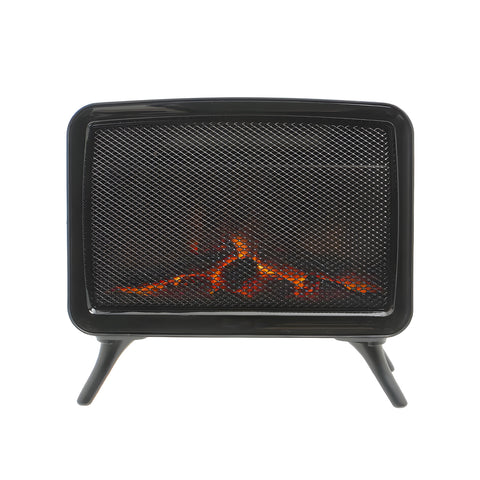Elektrischer Kamin mit regelbarem Thermostat, 800/1600 W