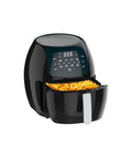 Bild-1-dpm-digitale-Heißluftfritteuse-8-Programme-und-Timer-8-l-1800-W-schwarz-EAN-8058045252283