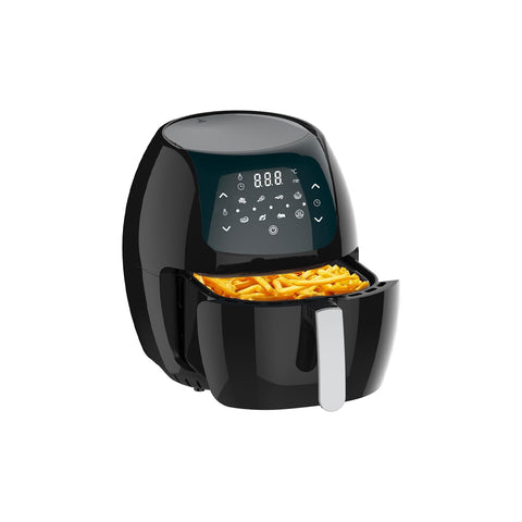 Bild-1-dpm-digitale-Heißluftfritteuse-8-Programme-und-Timer-8-l-1800-W-schwarz-EAN-8058045252283