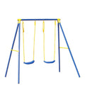 Bild-1-Garden-Friend-Metall-Schaukel-für-Kinder-mit-2-Sitzen-209x142x182cm-EAN-8023755045623
