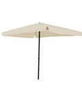 Garden Friend Quadratischer Sonnenschirm 3x3 m aus ecrufarbenem Polyester 27H M EAN 8023755051594