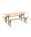 Bild-1-Garden-Friend-Set-Tisch-und-2-klappbare-Bänke-für-den-Außenbereich-aus-Holz-EAN-8023755042530