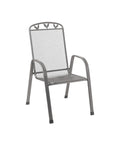 Bild-1-greemotion-Metall-Gartenstuhl-56x69x98cm-grau-EAN-4009977478023