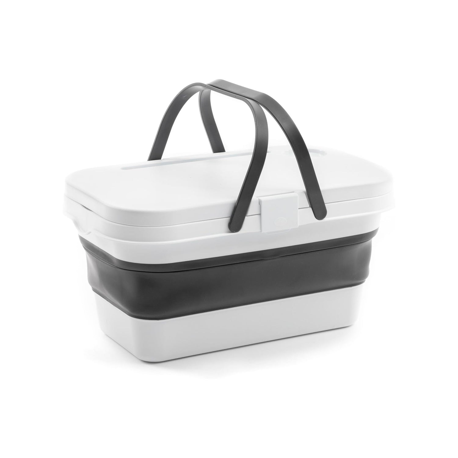 Bild-1-innovagoods-zusammenklappbarer-picknickkorb-mit-ablagefläche-16l-ean-8435527826390