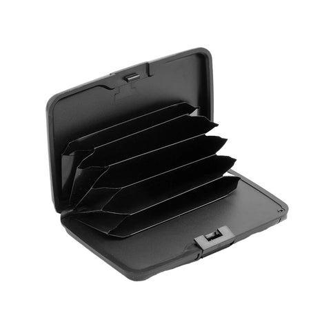 Kartenetui mit RFID-Schutz und Powerbank
