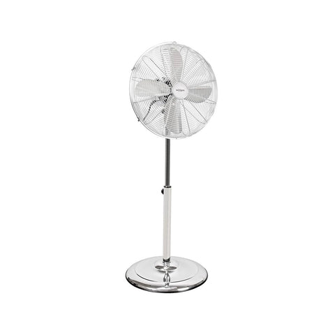 Verstellbarer Standventilator mit 3 Geschwindigkeitsstufen aus Stahl, 60w