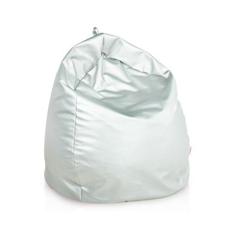 Sitzsack aus Nylon 65x62cm Weiß