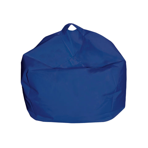 Sitzsack aus Nylon 65x62cm, Blau
