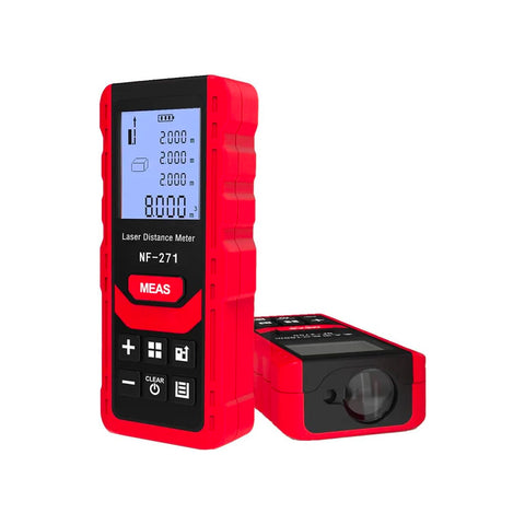 Laserentfernungsmesser mit 3 Maßeinheiten und 4cm-LCD-Display - 50m