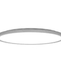 Runde 18-W-LED-Deckenleuchte mit 4000 K und minimalistischem weißem Design, Durchmesser 230 mm, modern und vielseitig für die Wohnraumbeleuchtung