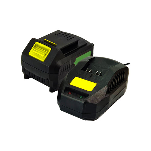 4,0-Ah-Akku- und Ladegerät-Set 4 Led 900w