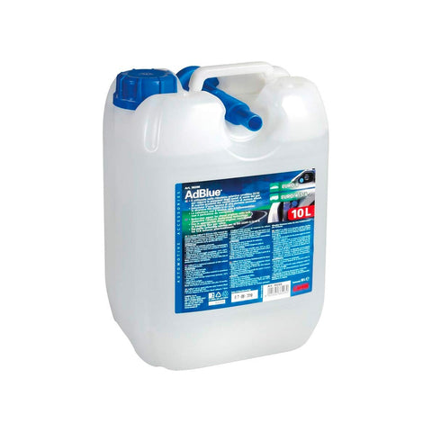 AdBlue-Additiv für Dieselmotoren mit flexiblem Umfüllstutzen 10l