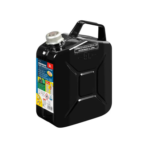 Kraftstoffkanister aus Metall mit Magnetverschluss 5l