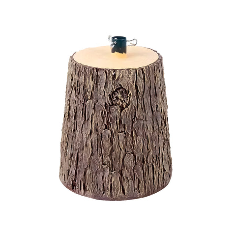 Bild-1-Nataluna-Weihnachtsbaumständer in Form eines natürlichen Baumstamms-33x27xh415cm-EAN-8051094888953