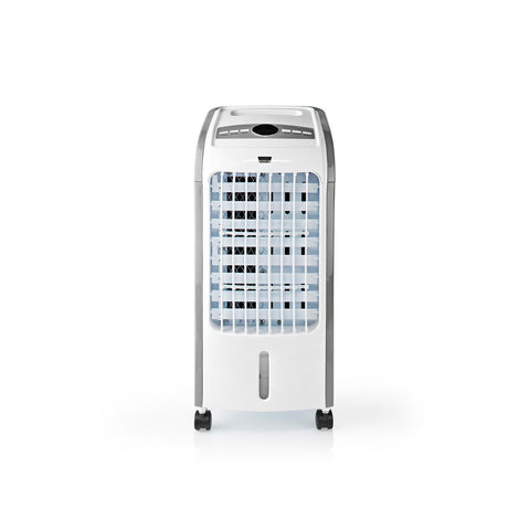 Tragbarer Luftkühler 3 l, 80 W, mit Fernbedienung und Timer, Schwarz