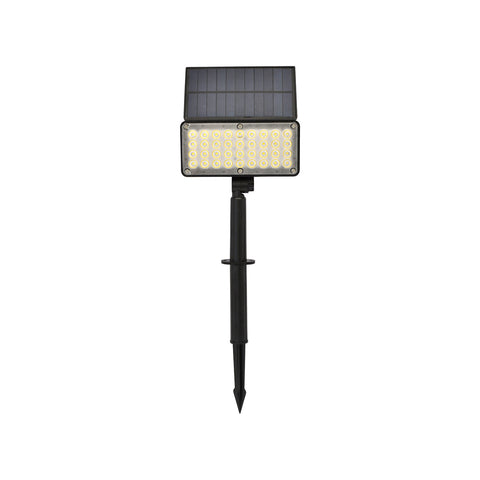 Solar-LED-Strahler mit 2 Helligkeitsmodi und Erdspieß 5w 4000k