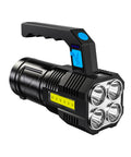 bild-1-omega-camping-taschenlampe-4-led-180lm-mit-seitenlicht-150lm-wiederaufladbar-usb-ean-8053340478369