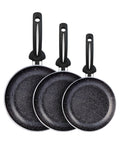 Pensofal Set aus 3 antihaftbeschichteten Aluminiumbratpfannen 18 22 26 cm für Induktion und Gas EAN 8020173085798