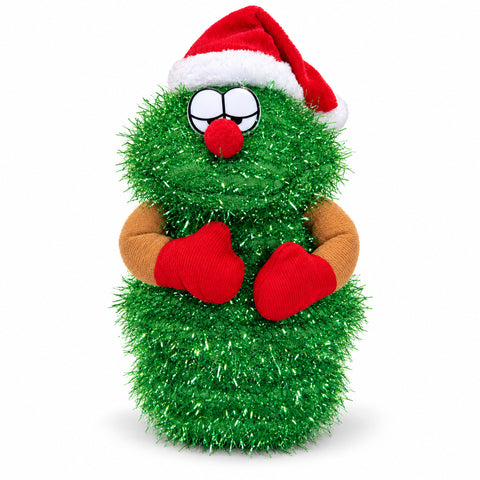 saint joy albero di natale danzante 32 cm con musica e cappello natalizio ean 8056819081619