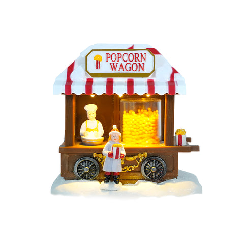 Bild-1-saint-joy-animierter Weihnachts-Popcornladen mit LED-Leuchten-ean-8050043127082