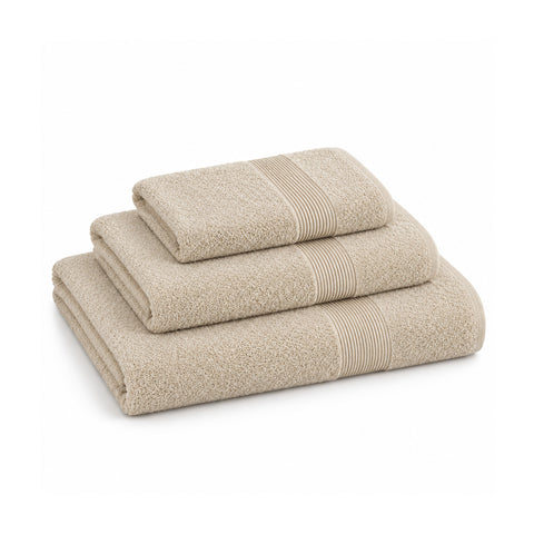 3er-Set Handtücher aus 100 % Baumwolle – 3-teiliges Badetuch-Set mit Badetuch 90x140, Handtuch 60x100 und Gästehandtuch 40x60 cm, weich und saugfähig, 6 Farben